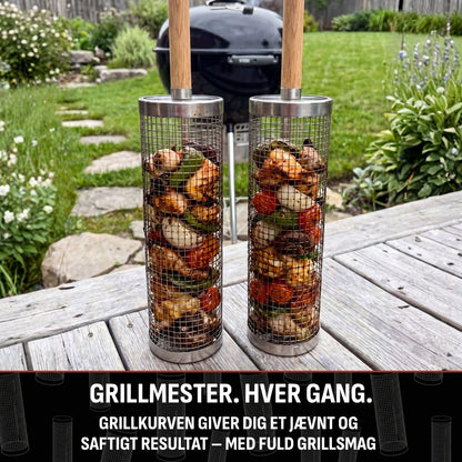 Rullende Grillkurv